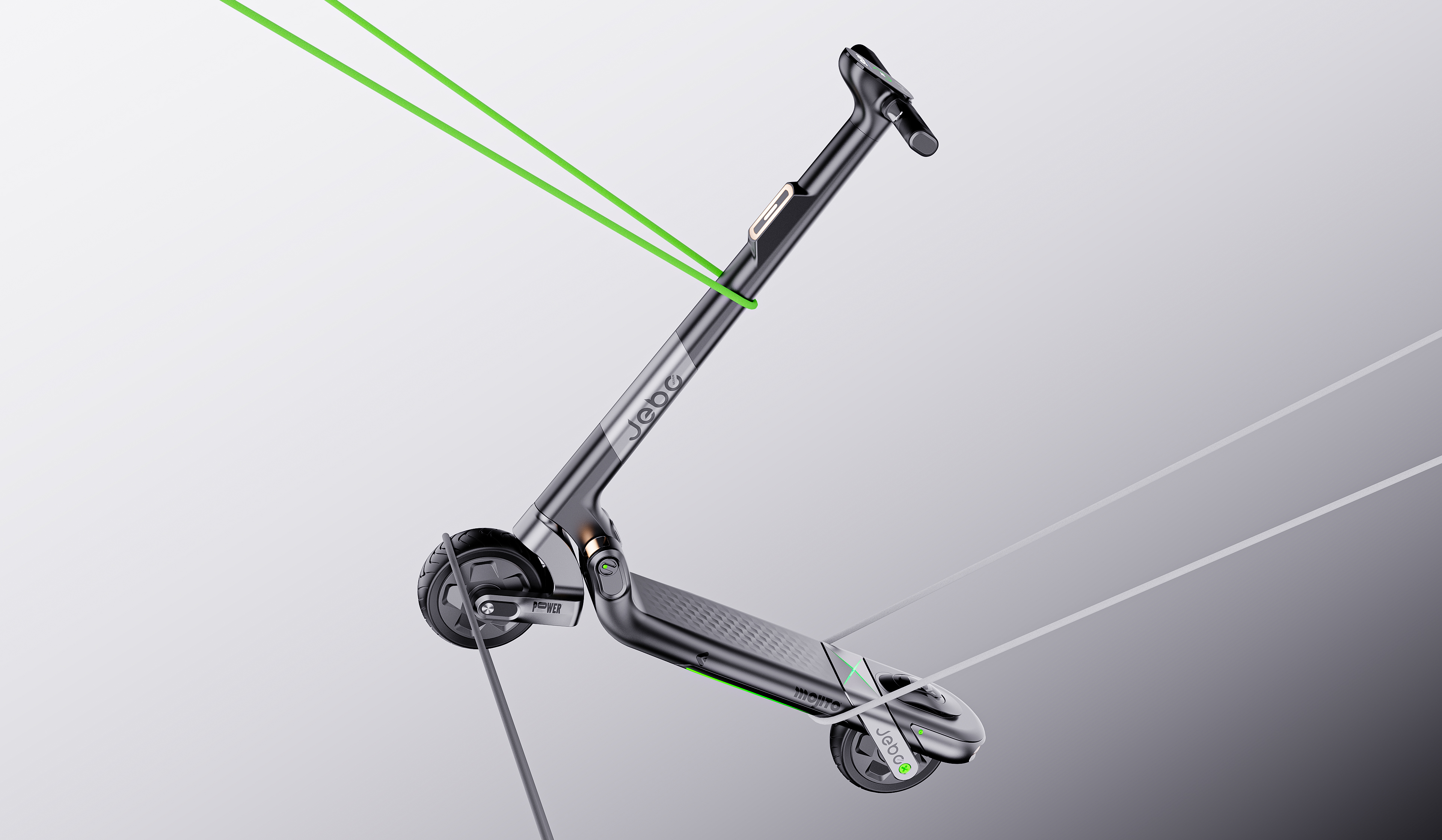 Scooter，Electric scooter，product design，outdoors，motion，outdoor sport，