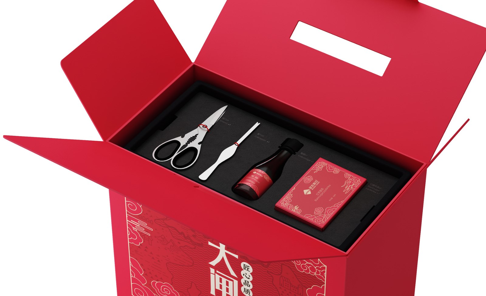 Hairy Crab Packaging Design，Hairy crab gift box packaging，fresh packaging design，