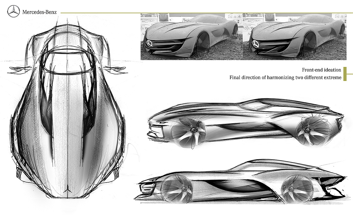 交通工具，工业设计，车，跑车，概念车，奔驰，