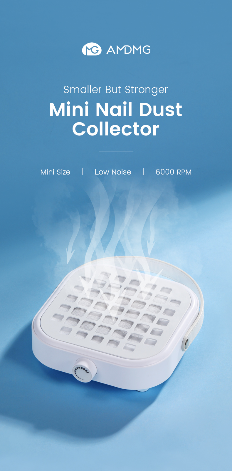 G340 Mini Nail Art Vacuum Cleaner-Play Nail Art DIY，