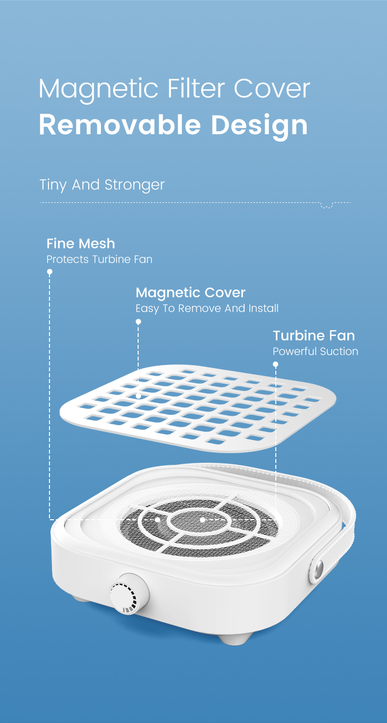 G340 Mini Nail Art Vacuum Cleaner-Play Nail Art DIY，