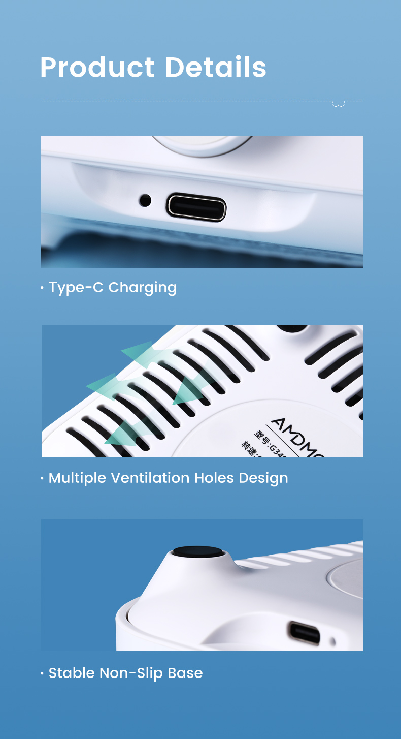 G340 Mini Nail Art Vacuum Cleaner-Play Nail Art DIY，