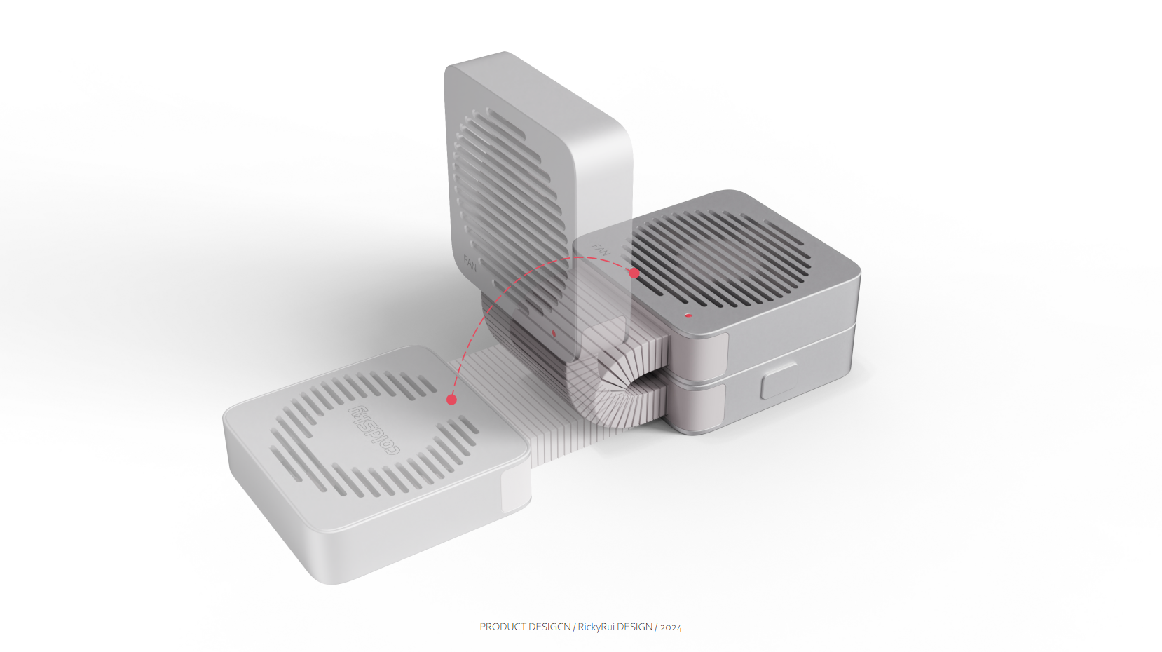 portable battery，Desktop fan，Handheld fan，emergency supply，portable source，Fan，Simplicity，geometry，