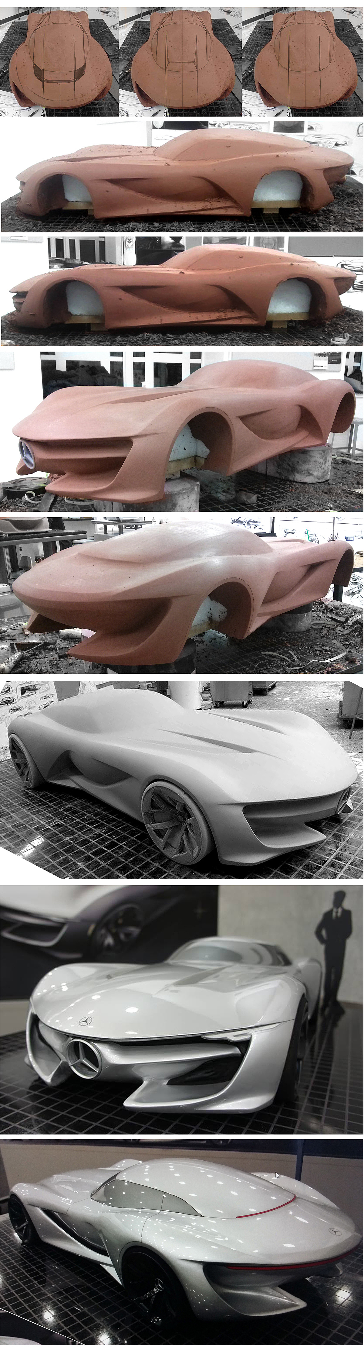 vehicle，industrial design，vehicle，Sports car，Concept Car，Benz，