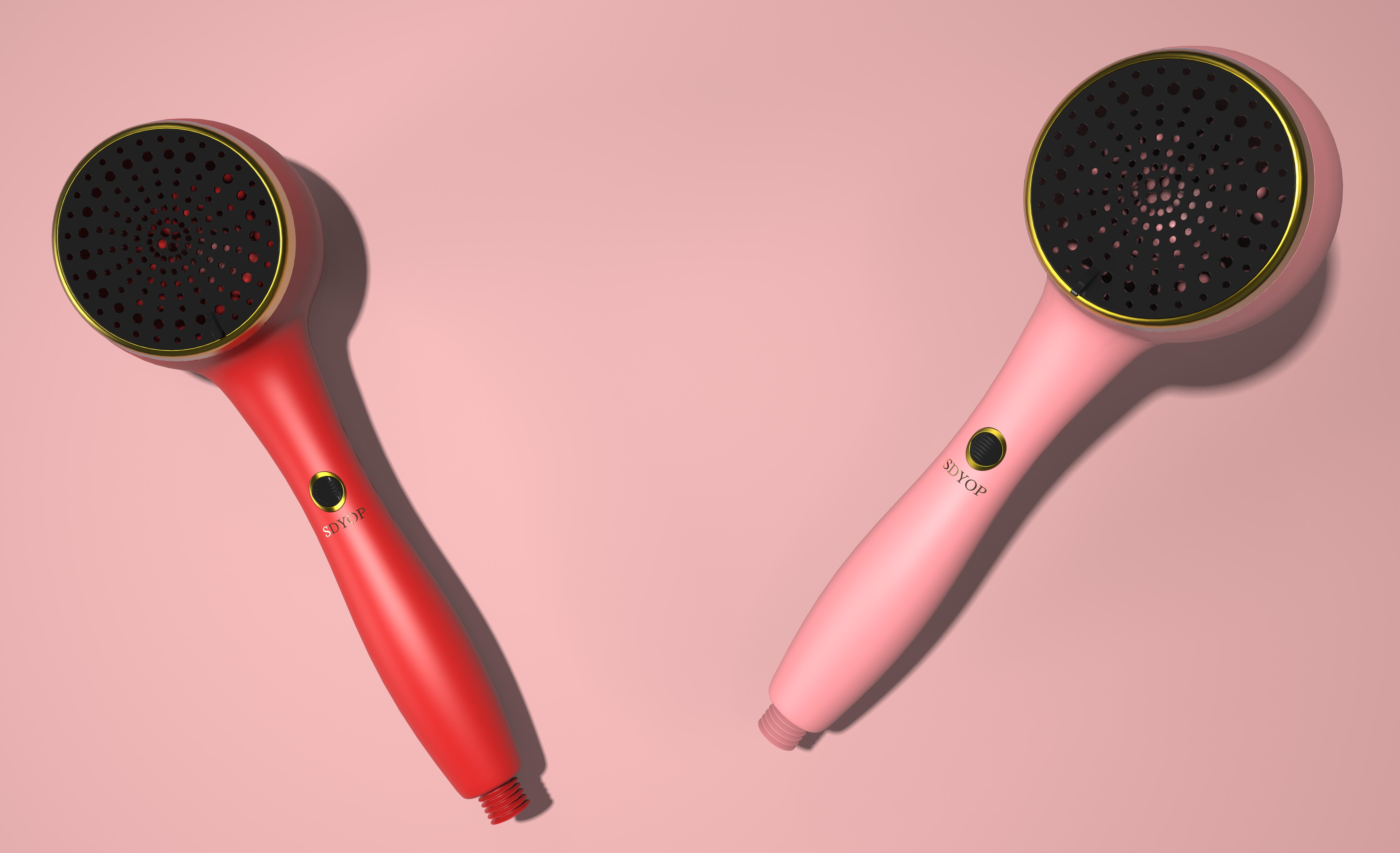 Appearance design，Color matching design，Lattice Industrial Design，industrial design，Appearance design，Shower design，Bathroom product design，