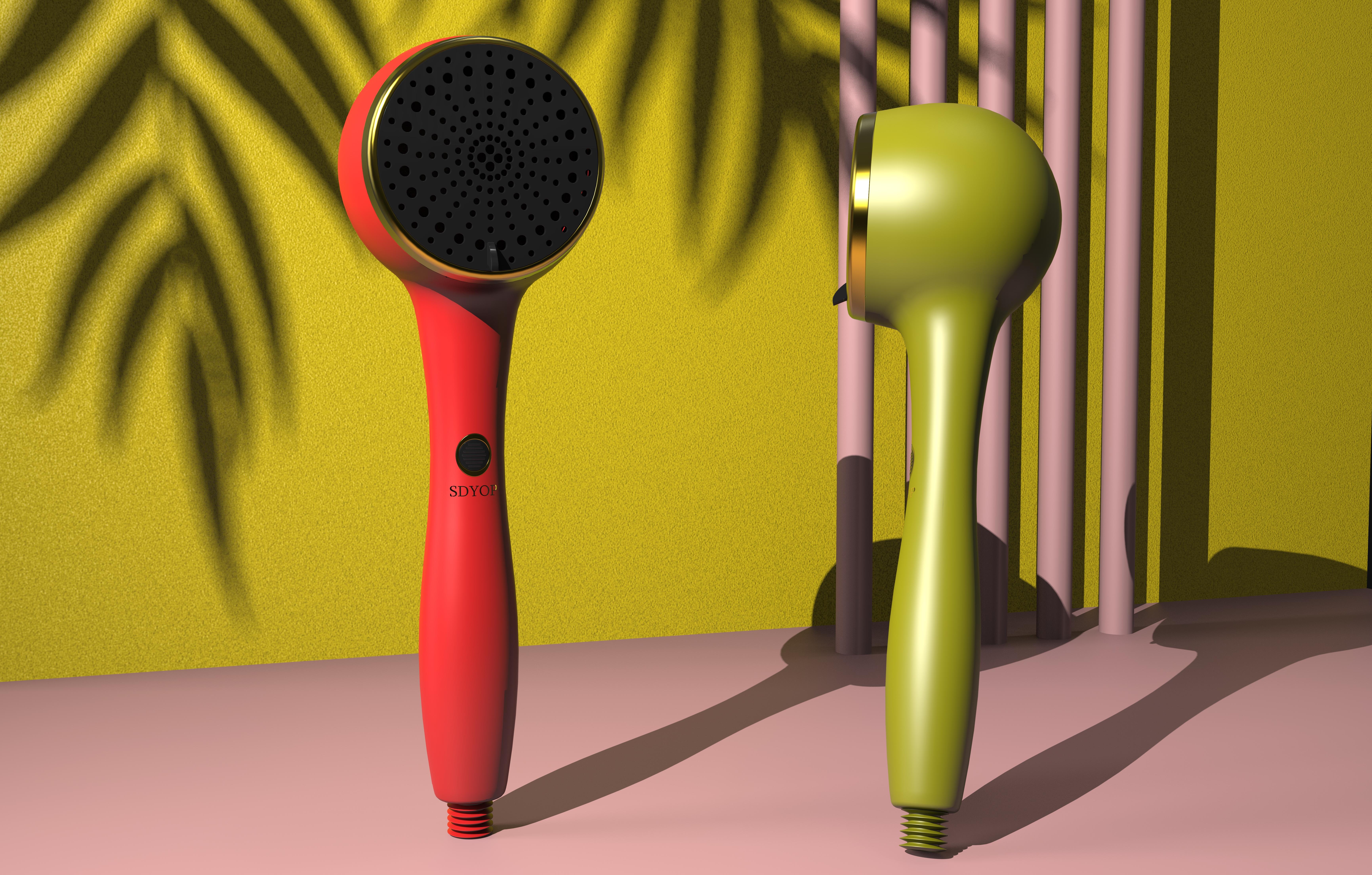 Appearance design，Color matching design，Lattice Industrial Design，industrial design，Appearance design，Shower design，Bathroom product design，