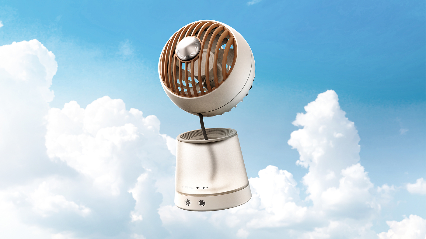 Two season products, small desktop fan, original design，