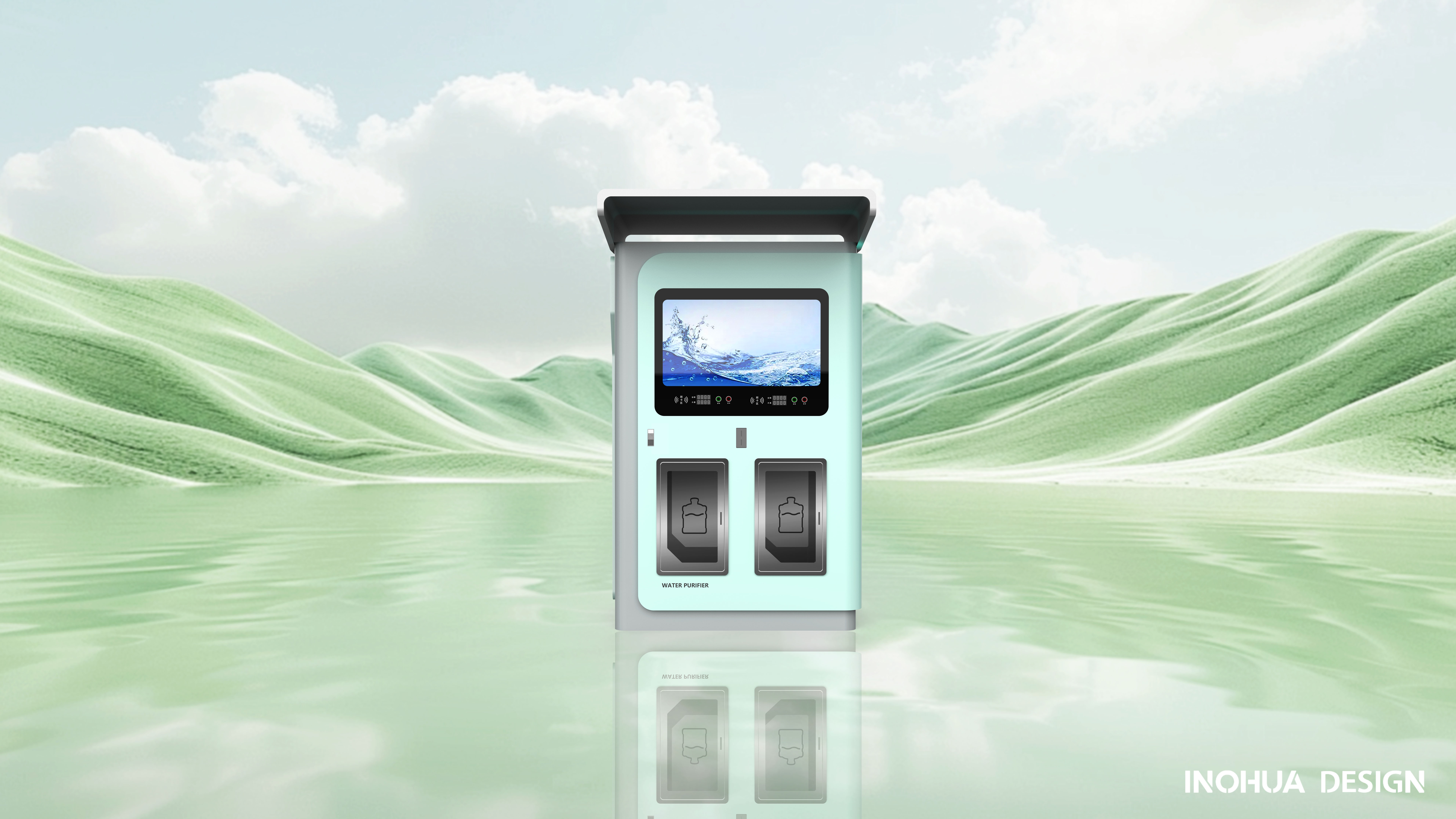 Appearance design，Sheet metal design，Water purification equipment，Living home，