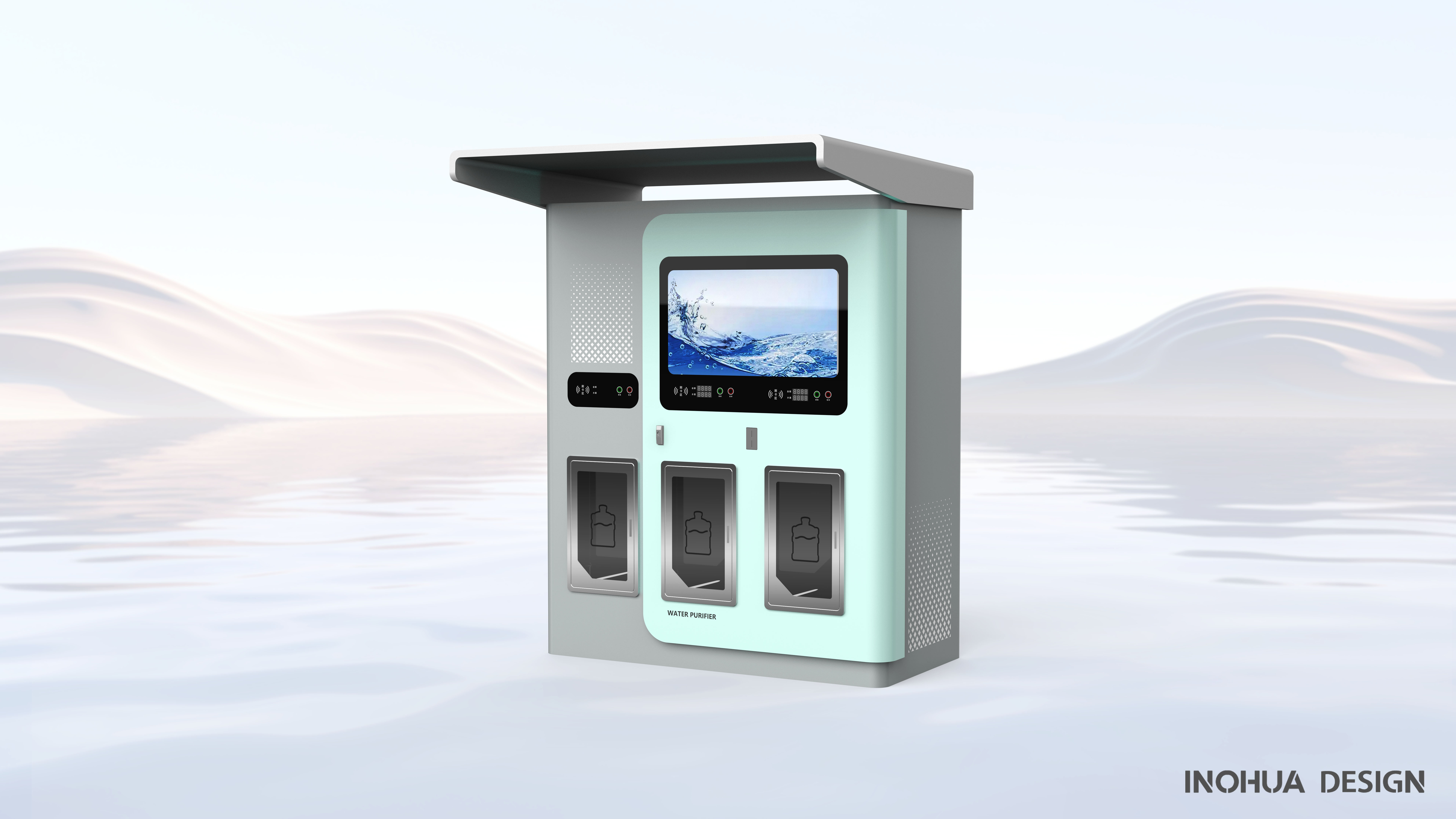 Appearance design，Sheet metal design，Water purification equipment，Living home，