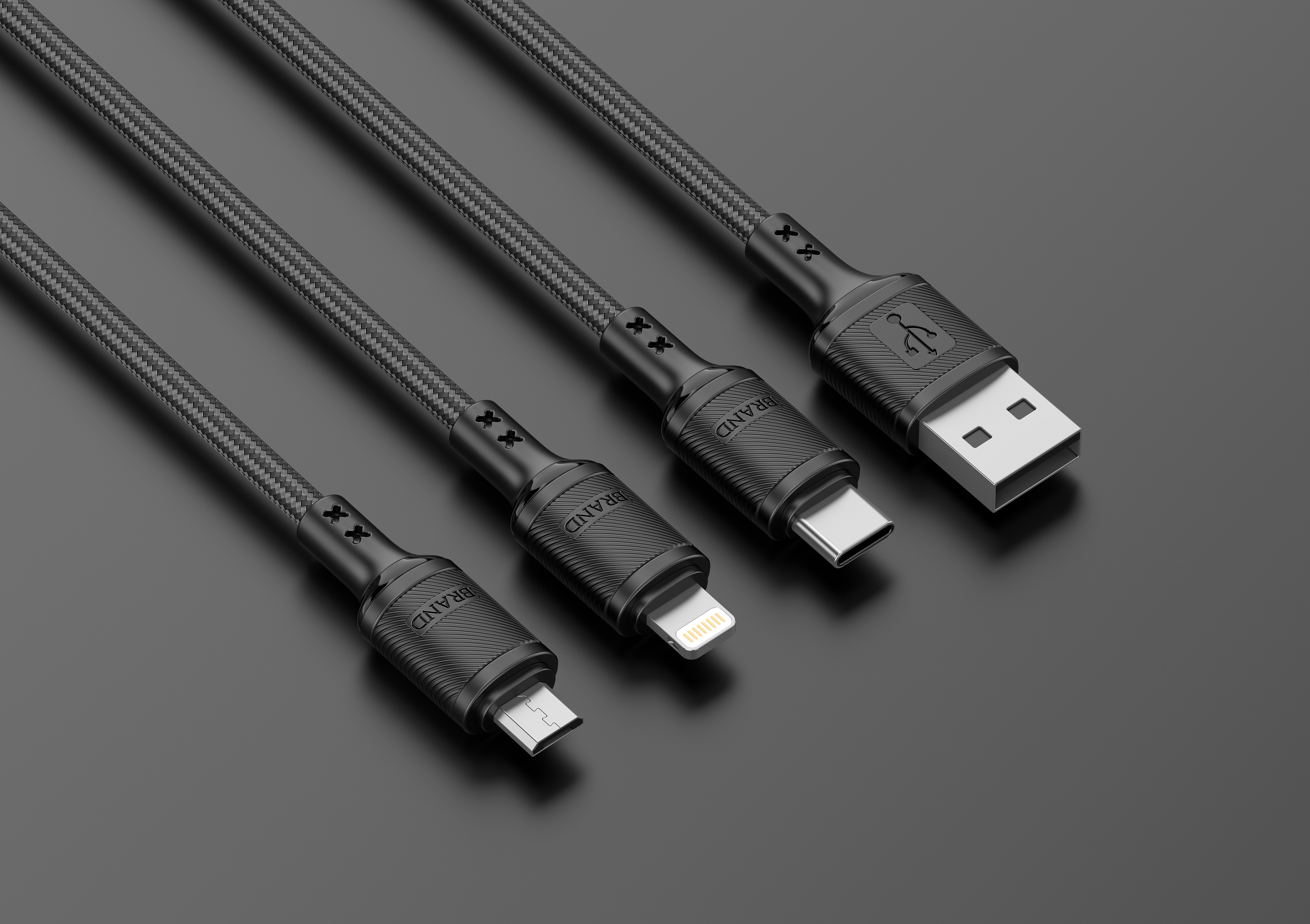 Data line creative aluminum alloy PD fast charge Apple Huawei Android，