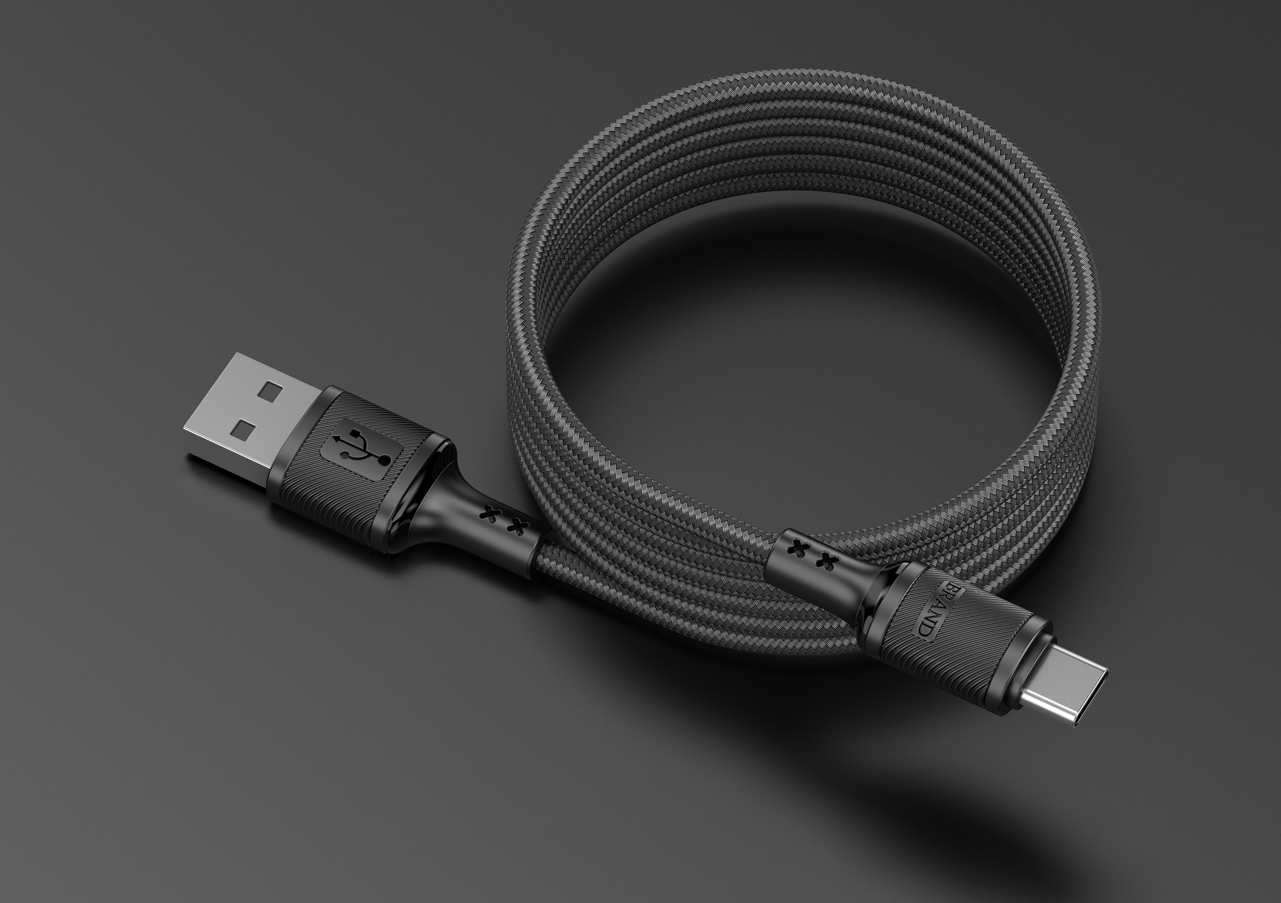 Data line creative aluminum alloy PD fast charge Apple Huawei Android，