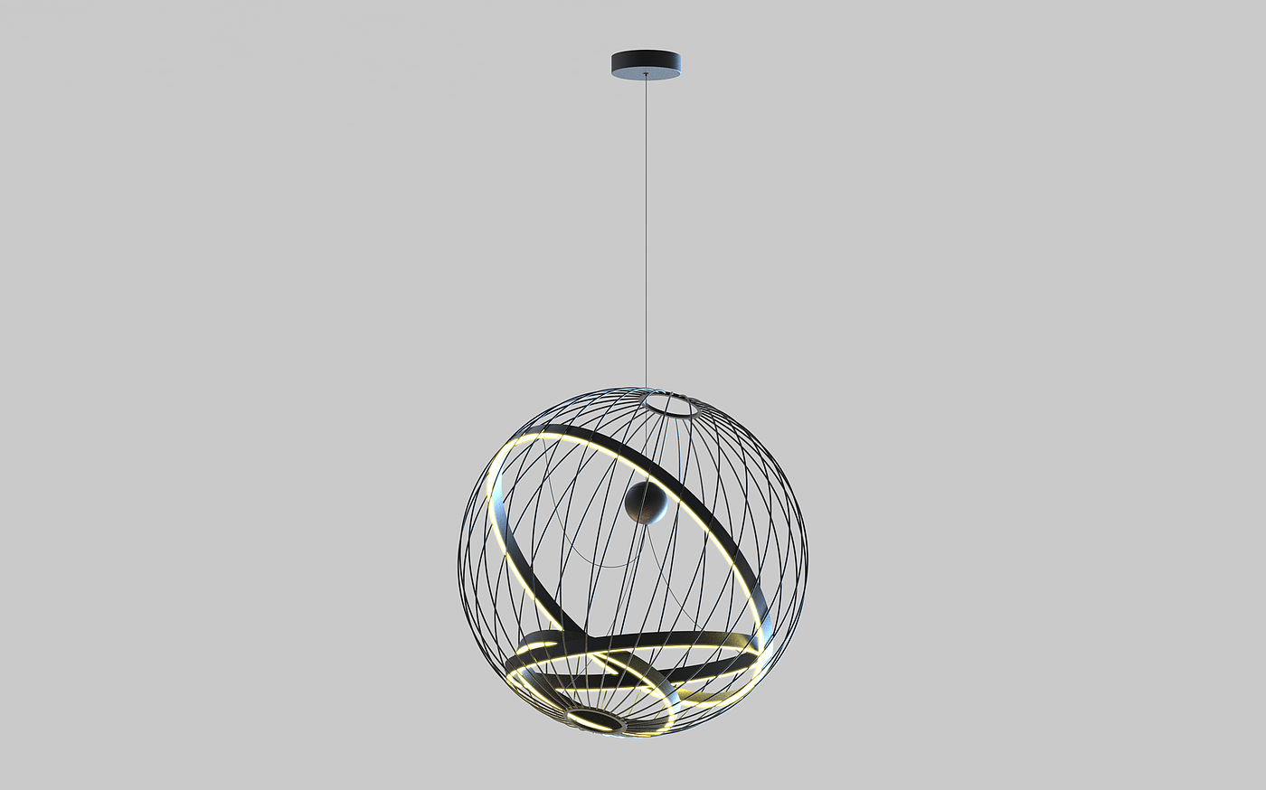 modern, minimalist, chandelier,，