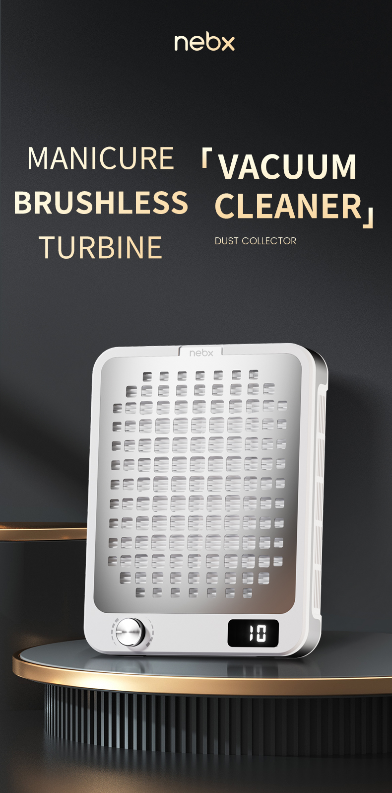 V1 High-end Nail Art Vacuum Cleaner-Exclusive to Nail Art Salon Flagship Store，