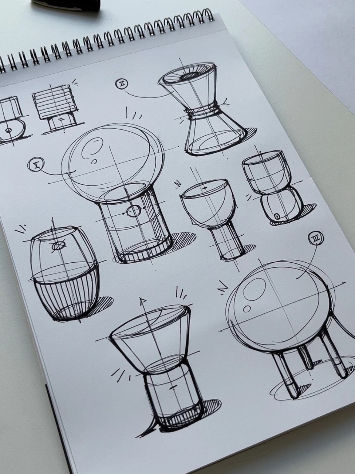 Hand drawn，industrial design，illustration，mapping，