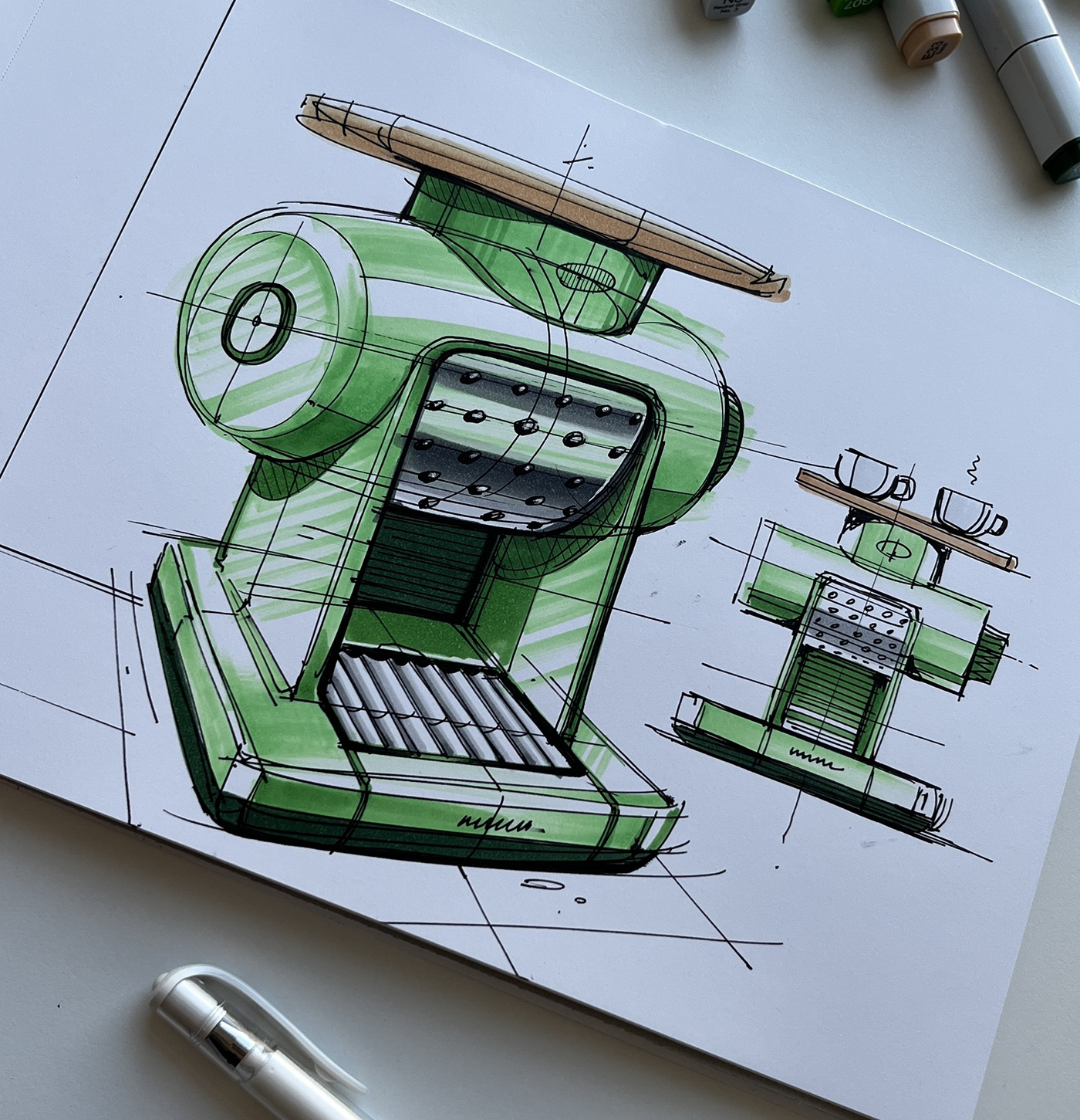 Hand drawn，industrial design，illustration，mapping，
