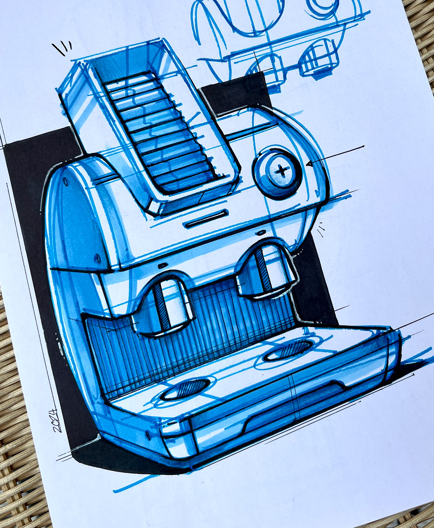 Hand drawn，industrial design，illustration，mapping，