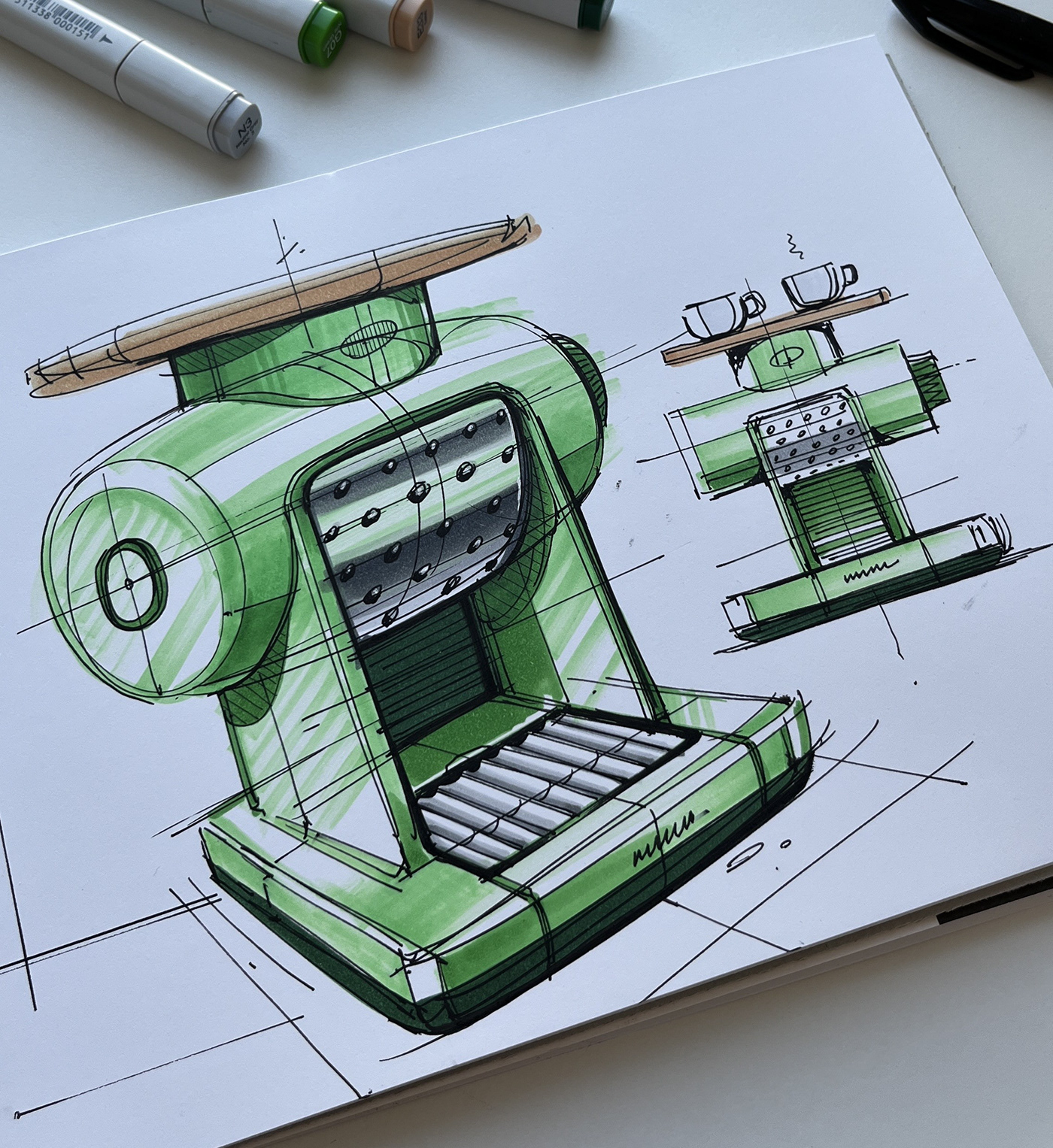 Hand drawn，industrial design，illustration，mapping，