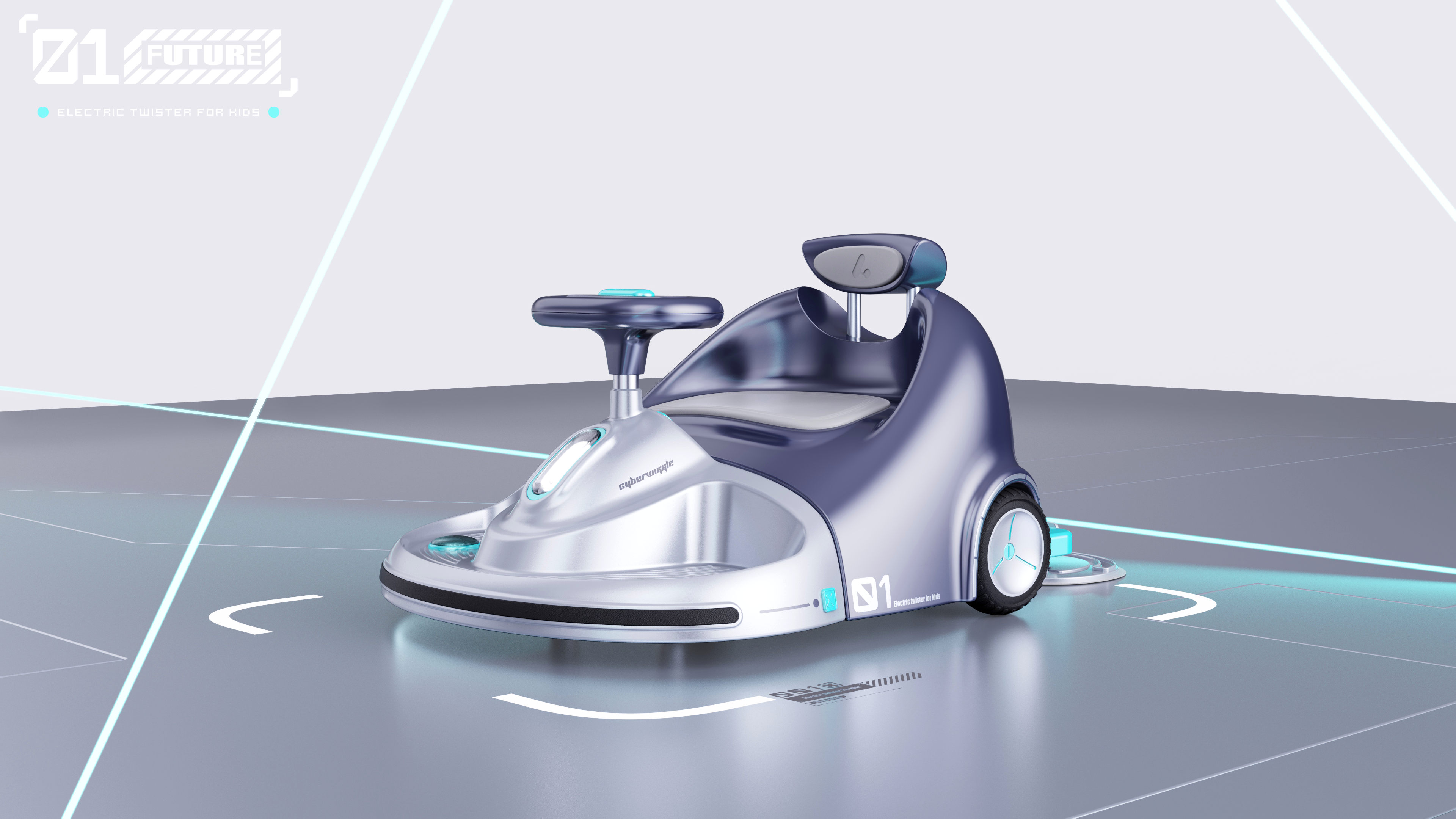 Sweeping Twist Car，Children's torsion car，Creative design，Appearance design，product design，Stroller design，