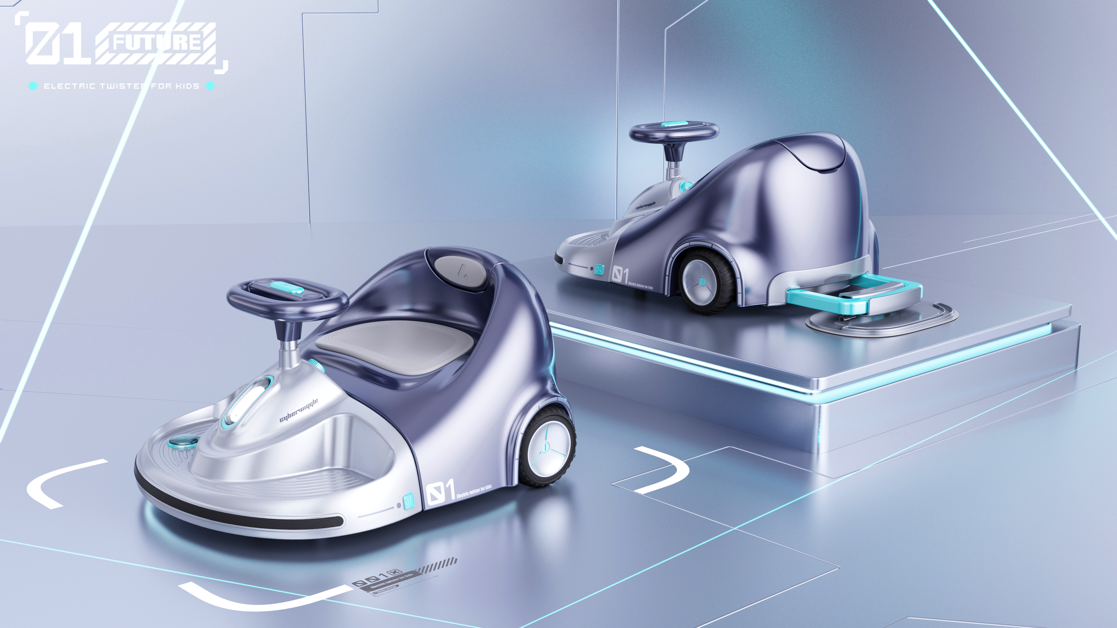 Sweeping Twist Car，Children's torsion car，Creative design，Appearance design，product design，Stroller design，