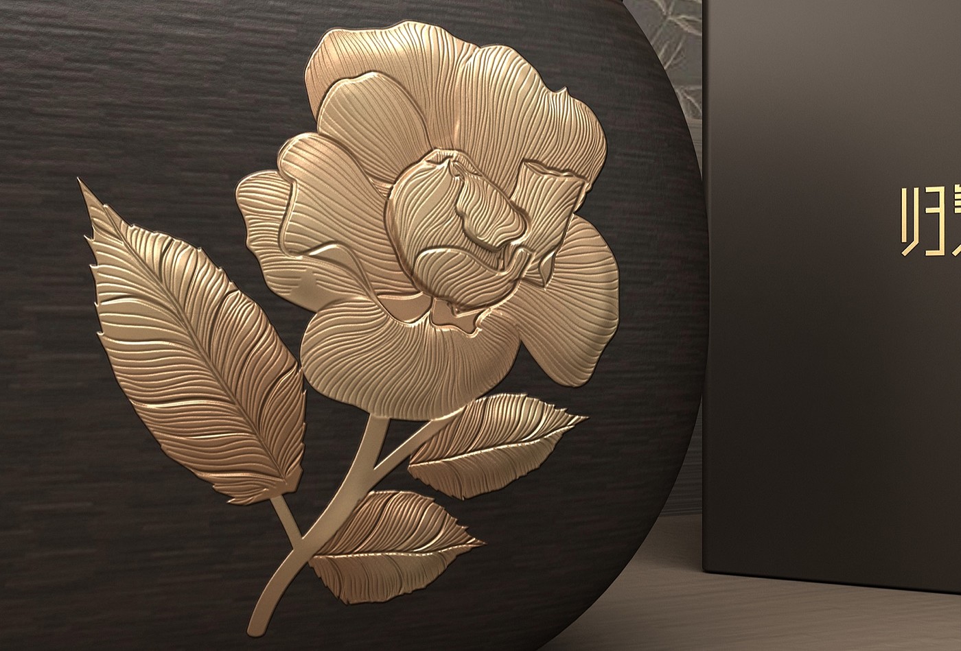 Rose essential oil packaging design，Essential oil gift box packaging design，Essential oil suit gift box packaging，