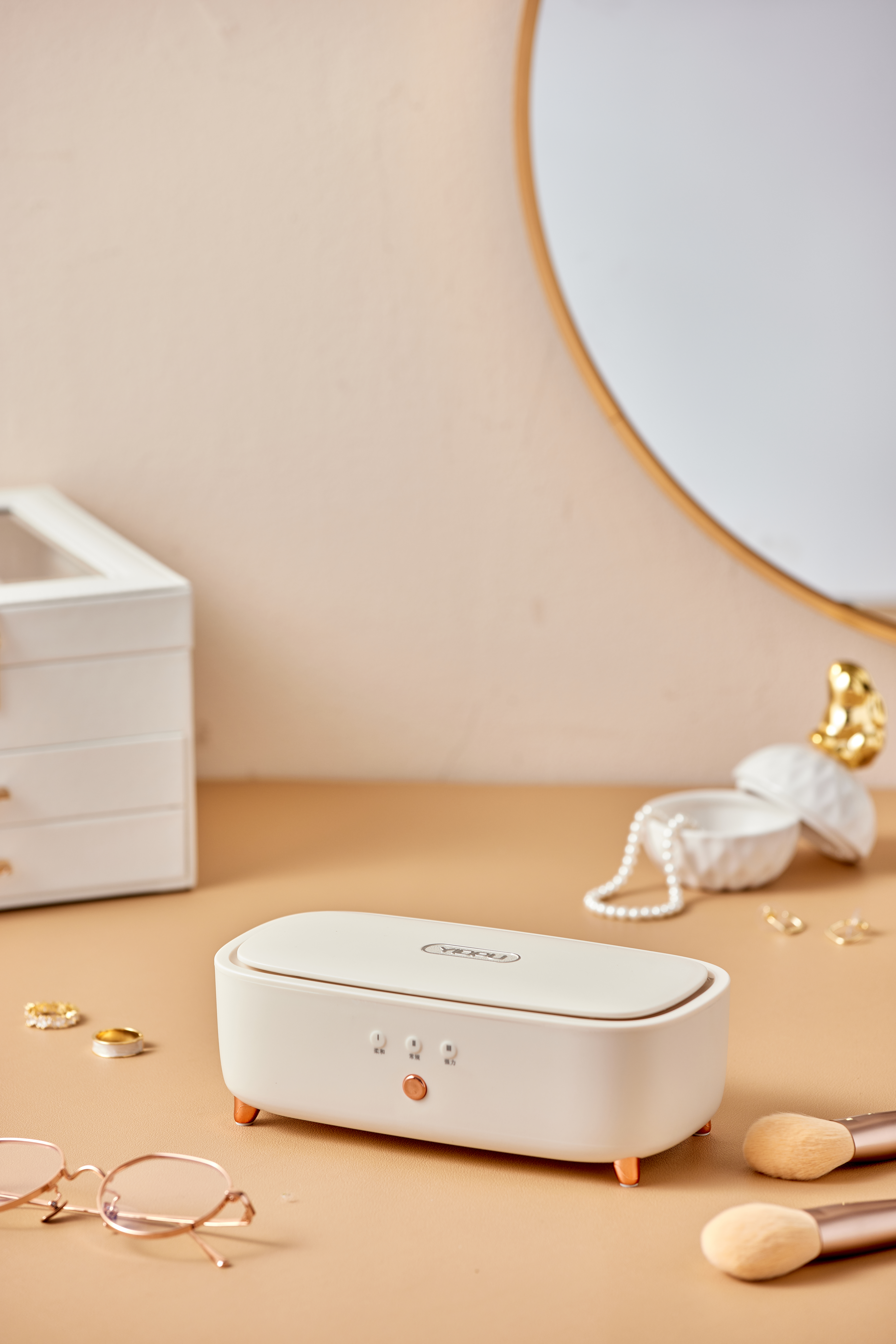 Ultrasonic Cleaner, Accessories, Glasses Cleaning, UV, Disinfection，