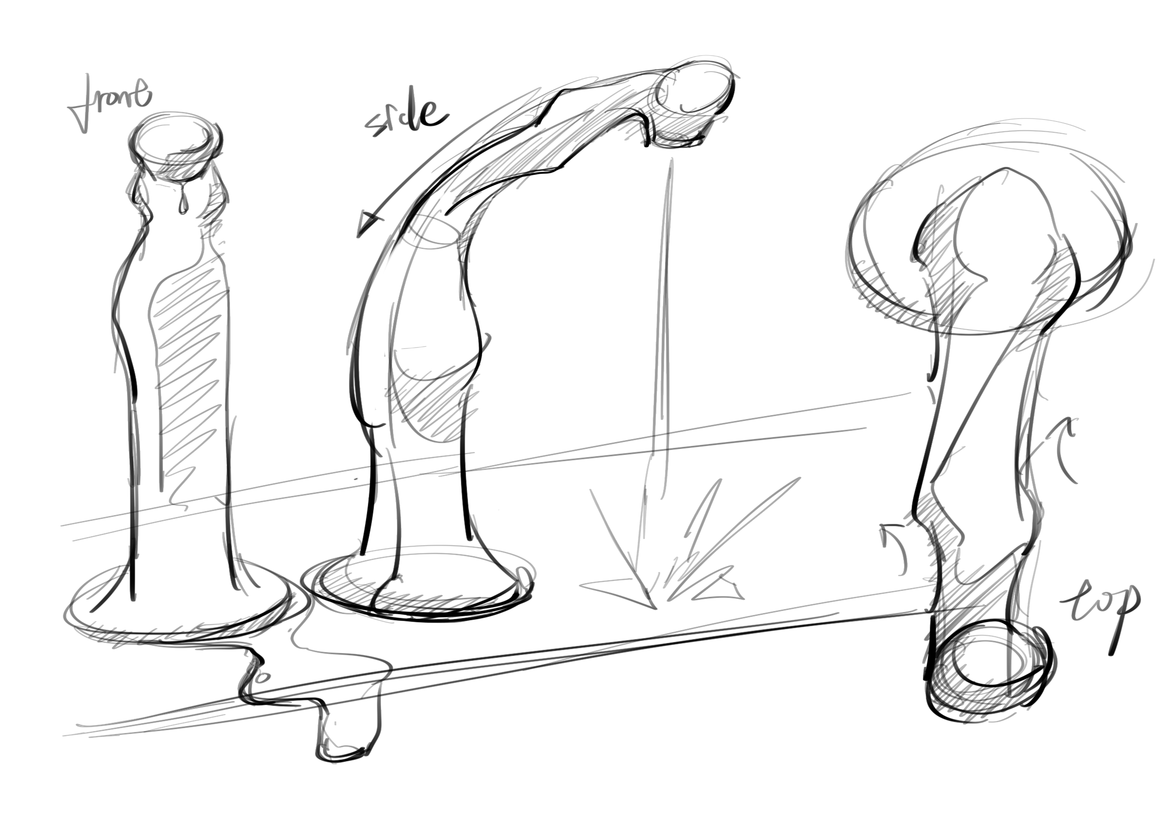 High-end bathroom design，Faucet design，industrial design，Appearance design，