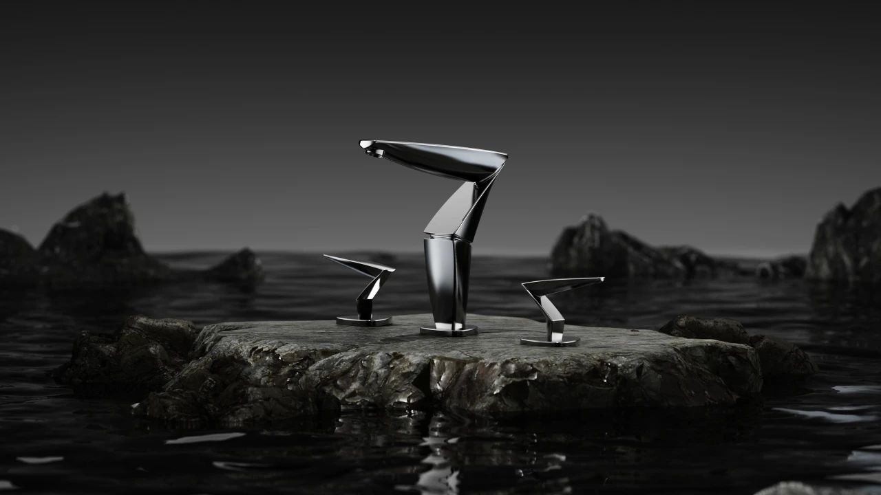 High-end bathroom design，Faucet design，industrial design，Appearance design，