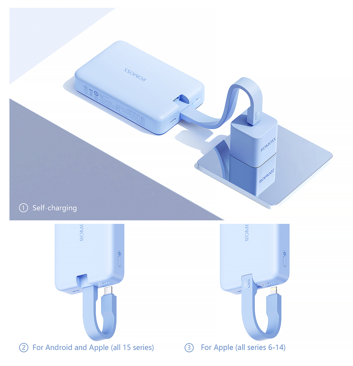 portable battery，Wireless charging，