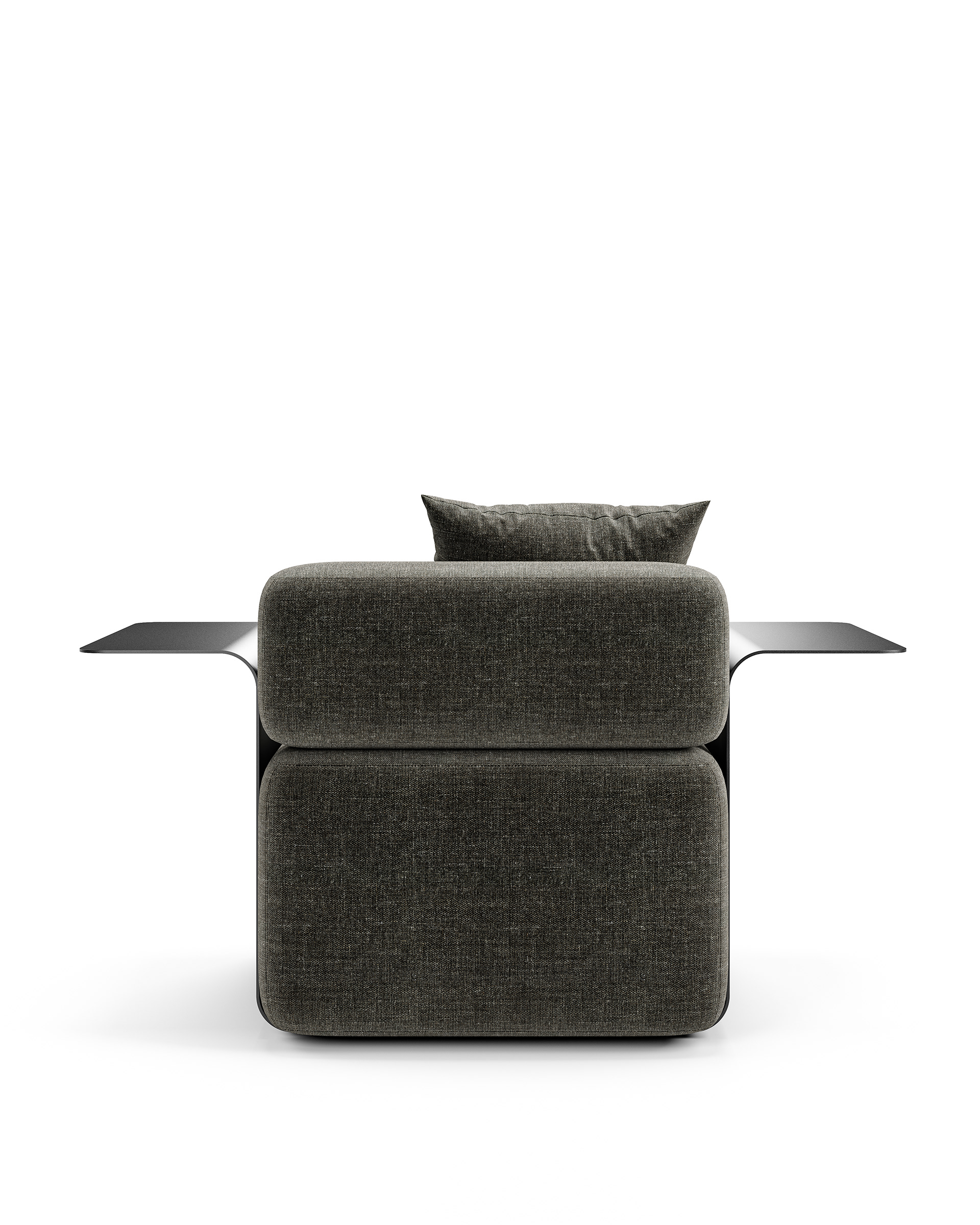 Cube，Armchair，comfortable，chair，