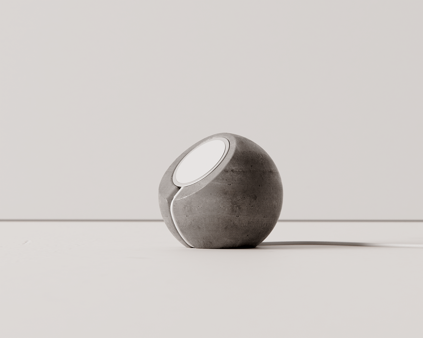 Concrete Orb，wireless charger ，Digital，electronic product，