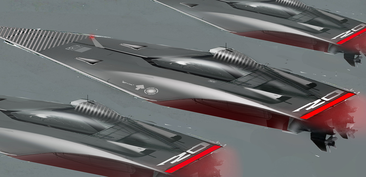 Speedboat，vehicle，ship，industrial design，