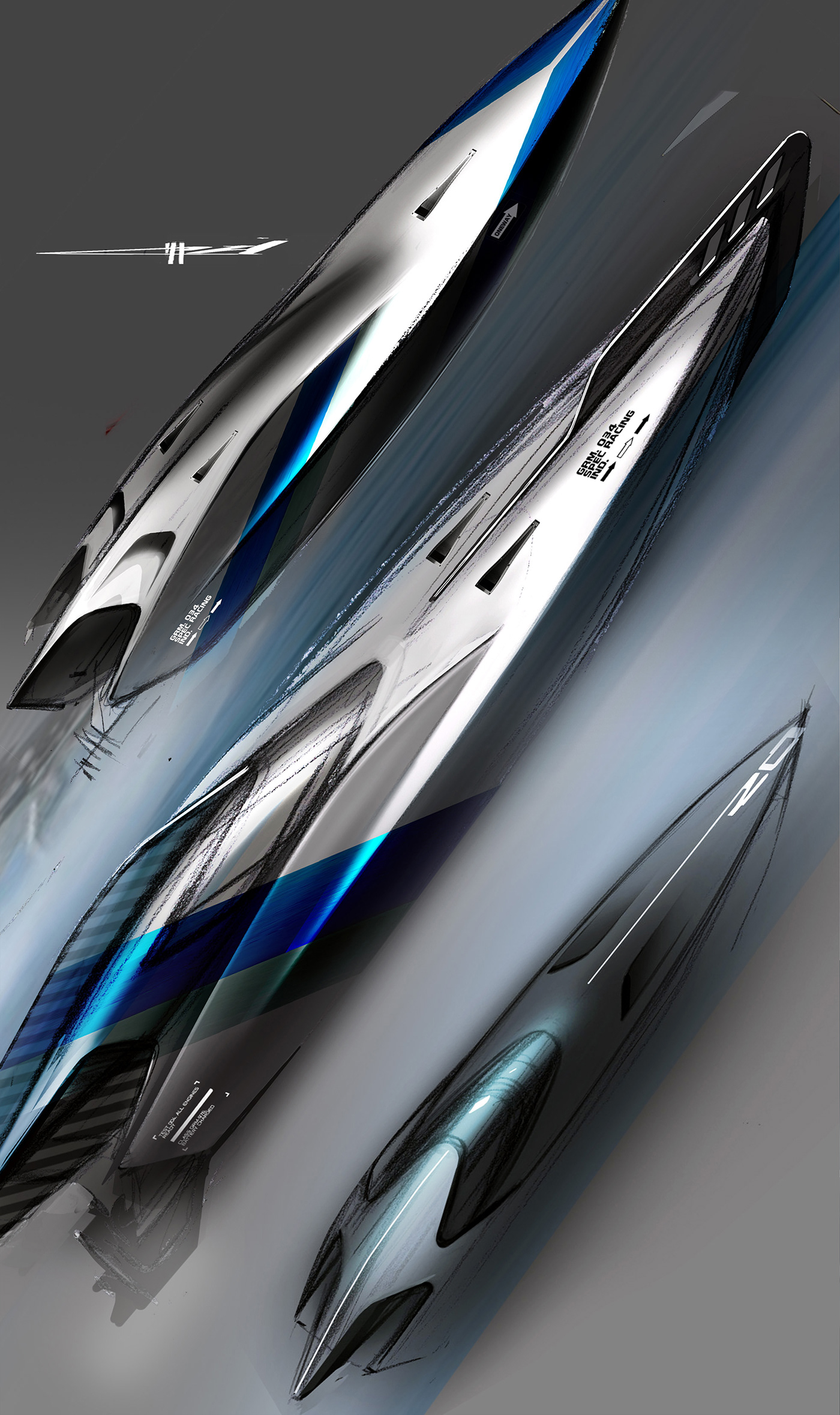 Speedboat，vehicle，ship，industrial design，