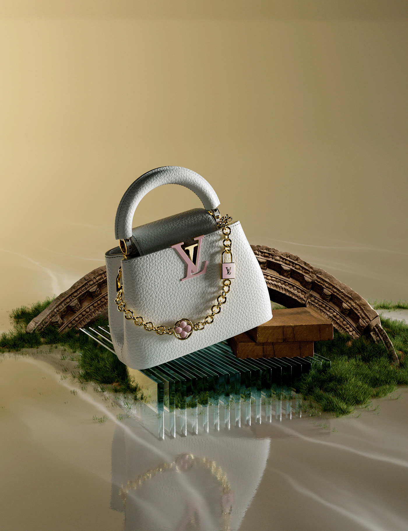 LV Capucines，knapsack，Fashion products，Louis Vuitton，