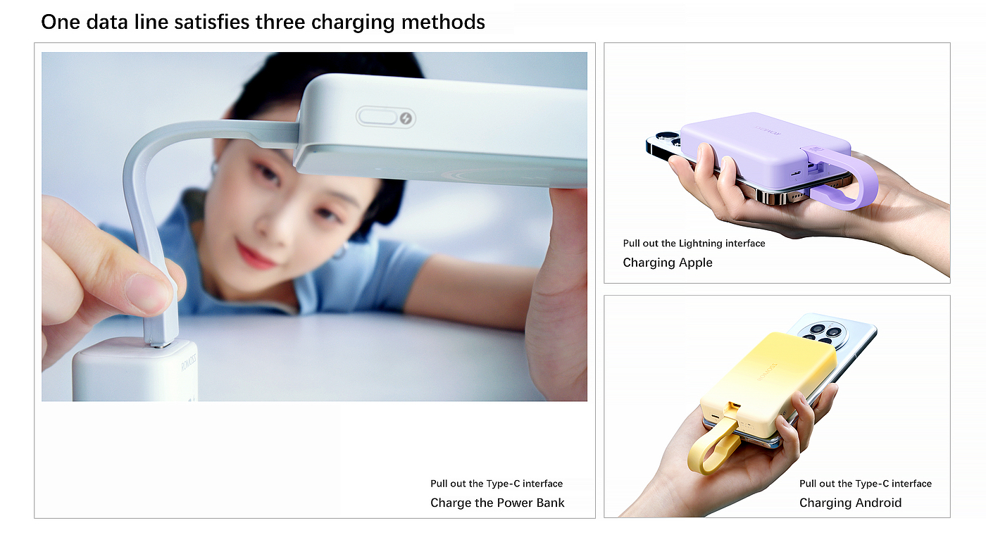 portable battery，Wireless charging，