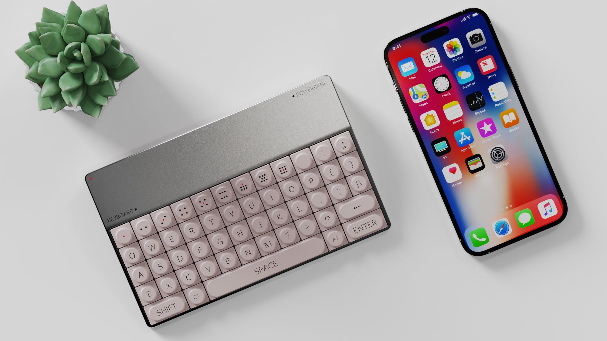 portable source，portable battery，keyboard，Simplicity，office，Office Supplies，Electronics，Home，