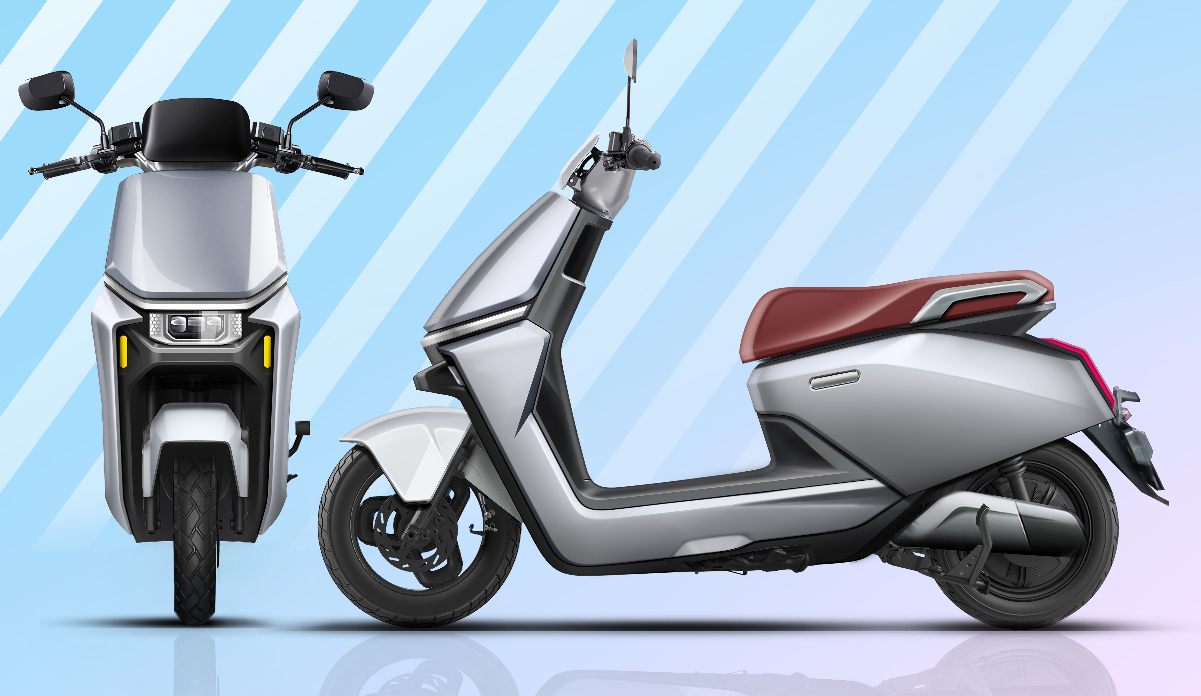 Transportation, hand-painted，