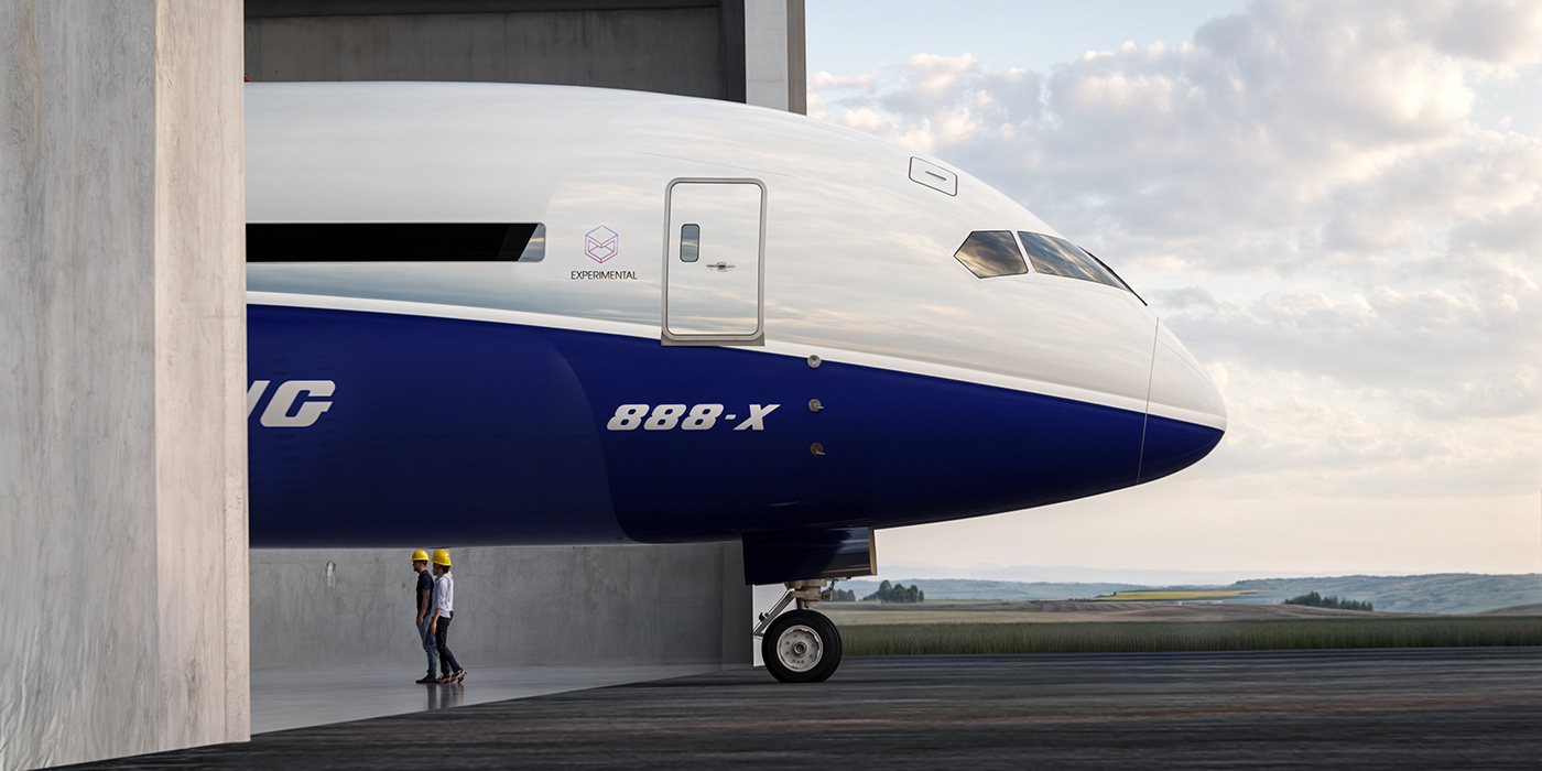 aircraft，Boeing 888X，Future Aviation，Aviation Innovation，
