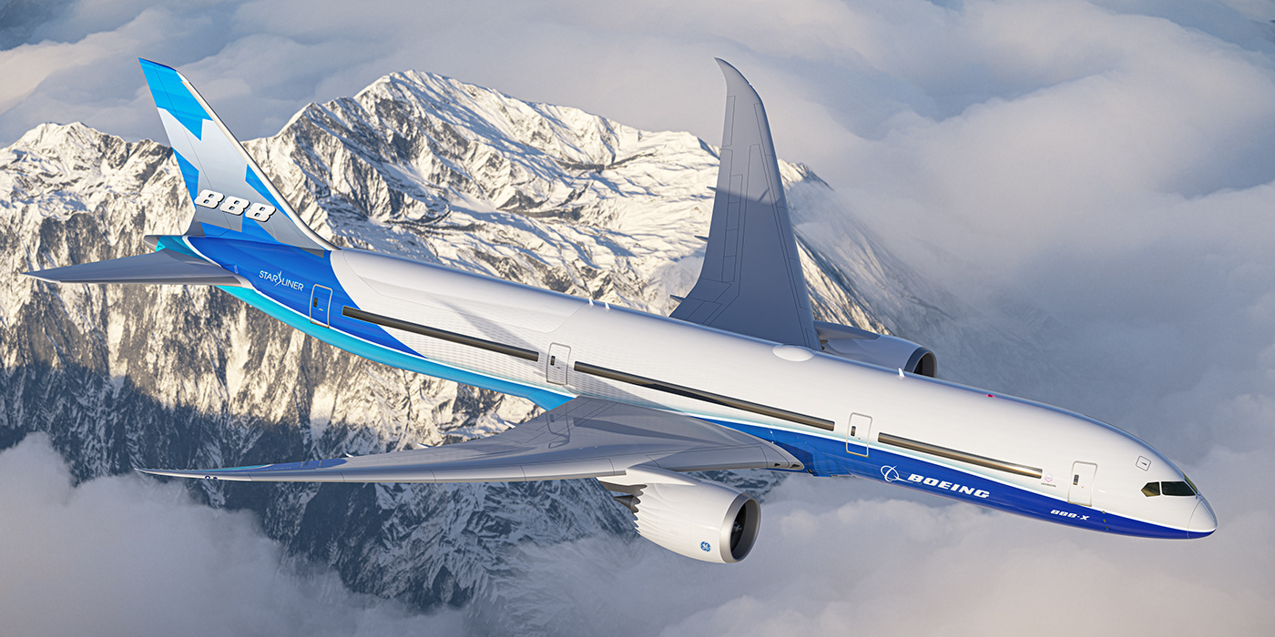 aircraft，Boeing 888X，Future Aviation，Aviation Innovation，