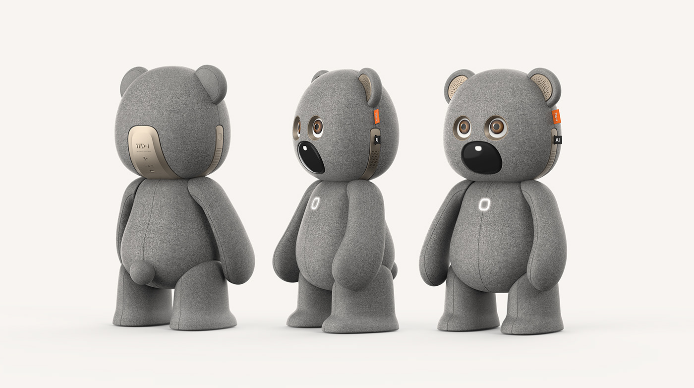 teddy bear，Toys，artificial intelligence，electronic product，TED-I，