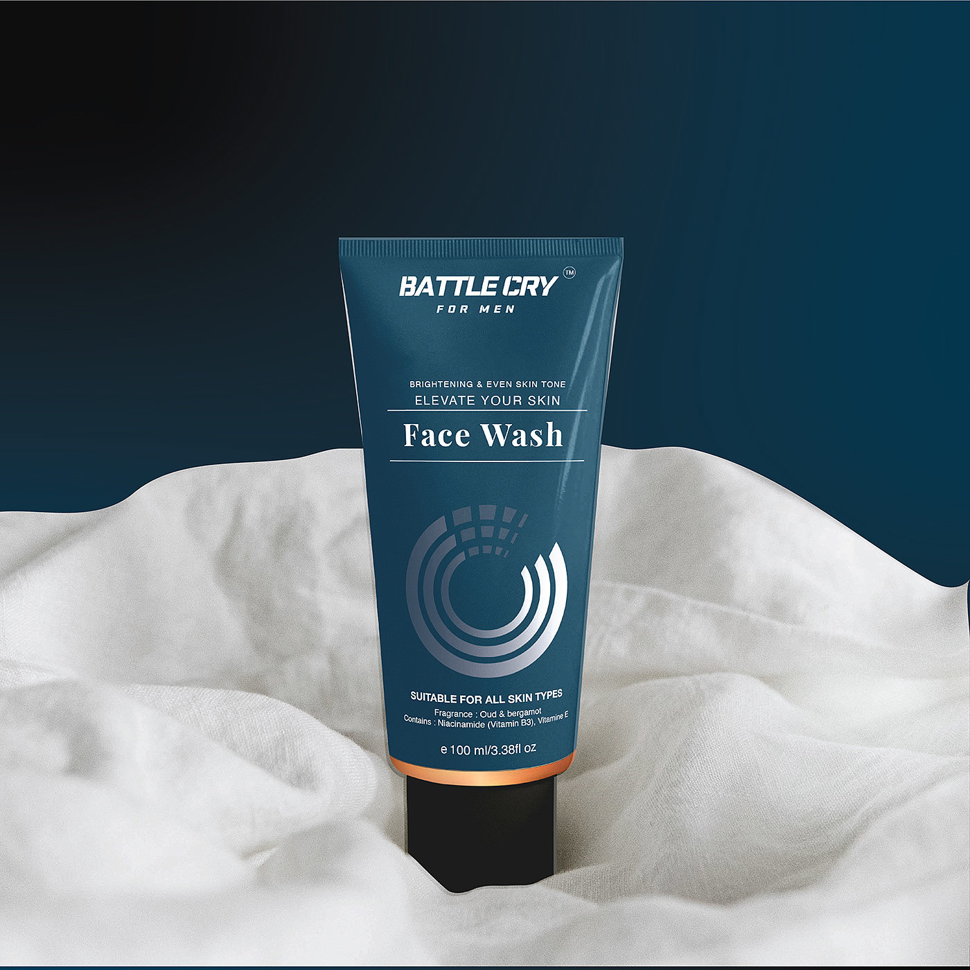 BattleCry，Men's Care，Facial Cleanser，Moisture，