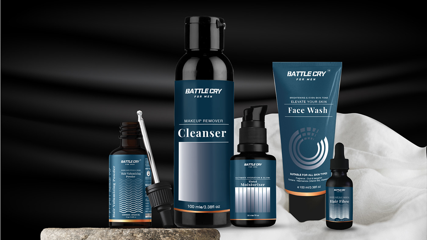 BattleCry，Men's Care，Facial Cleanser，Moisture，