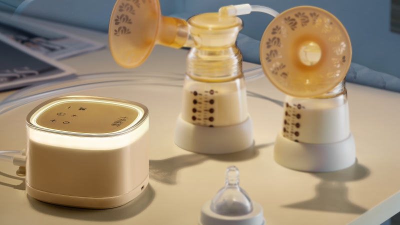October Crystal，US IDA，Double-sided electric breast pump，Breast pump，