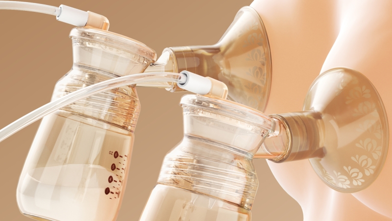 October Crystal，US IDA，Double-sided electric breast pump，Breast pump，