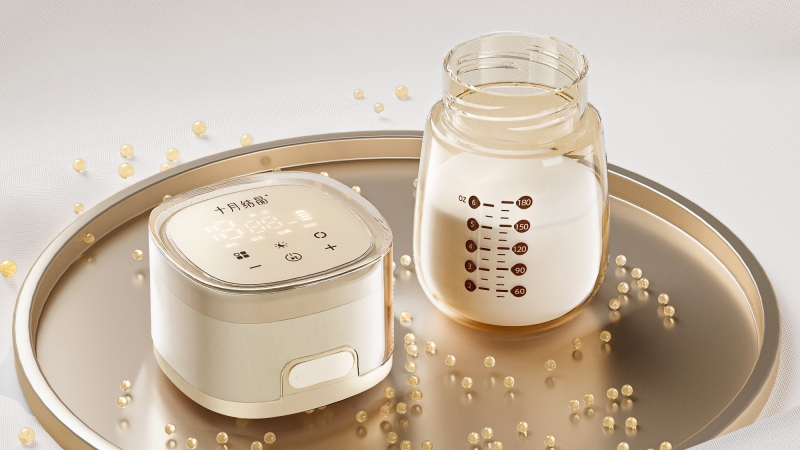 October Crystal，US IDA，Double-sided electric breast pump，Breast pump，