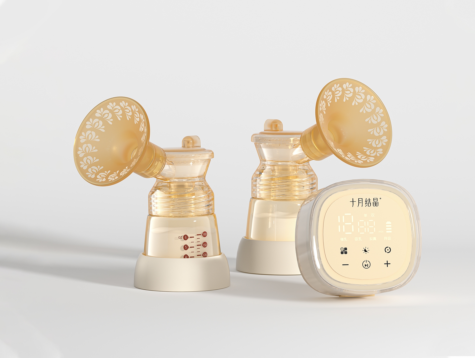 October Crystal，US IDA，Double-sided electric breast pump，Breast pump，