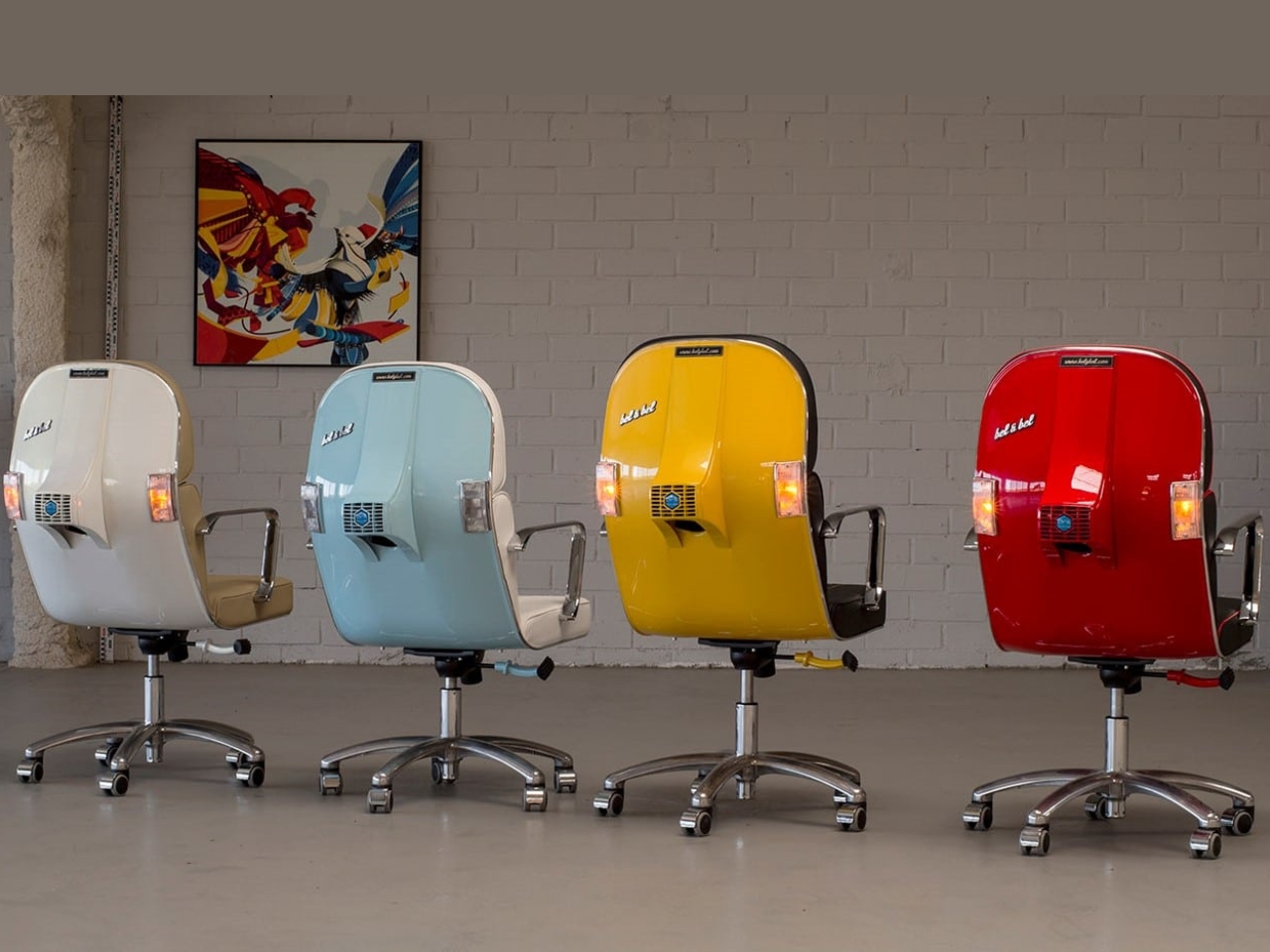 Scooter Chair，chair，furniture，originality，