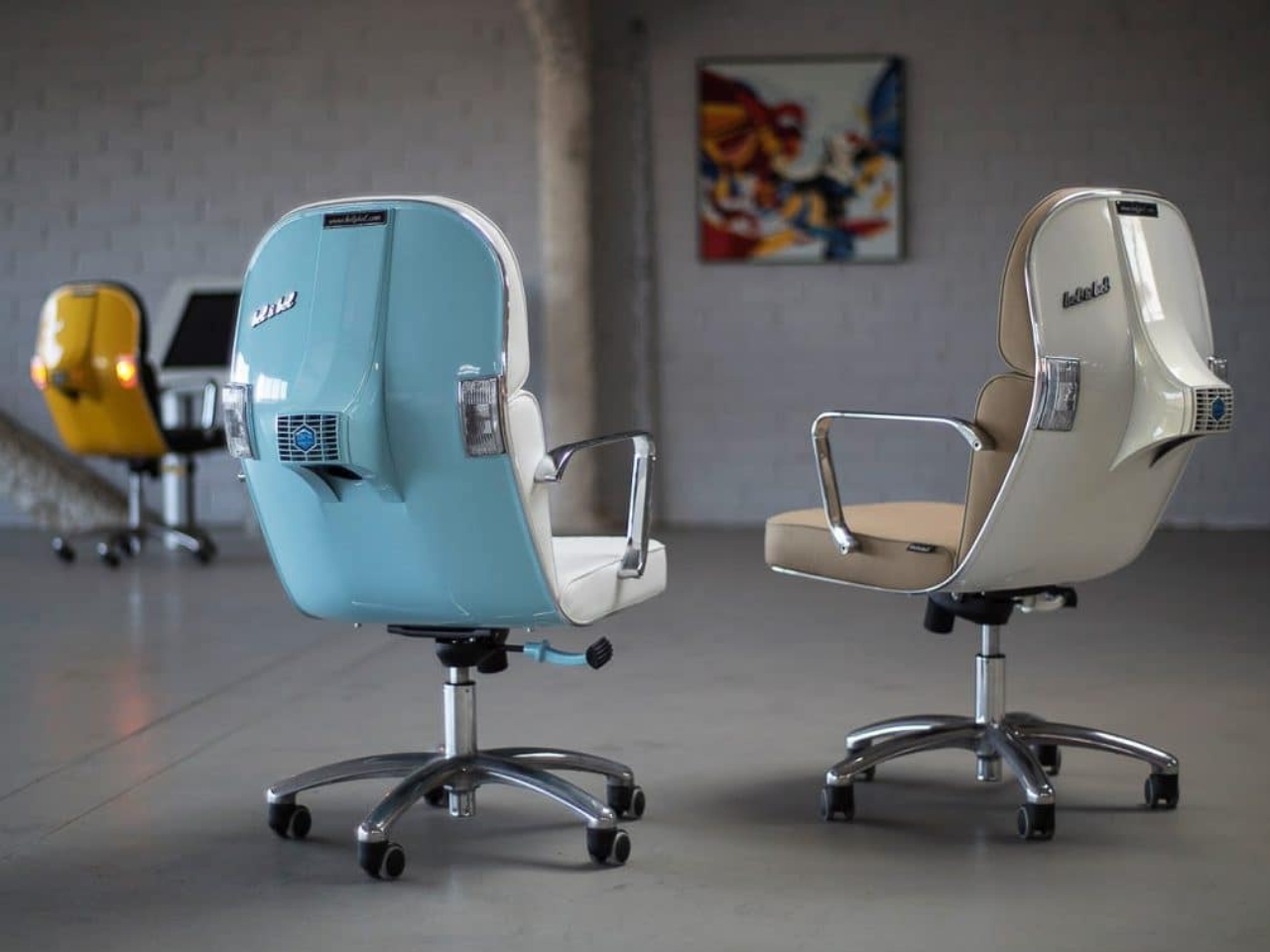 Scooter Chair，chair，furniture，originality，