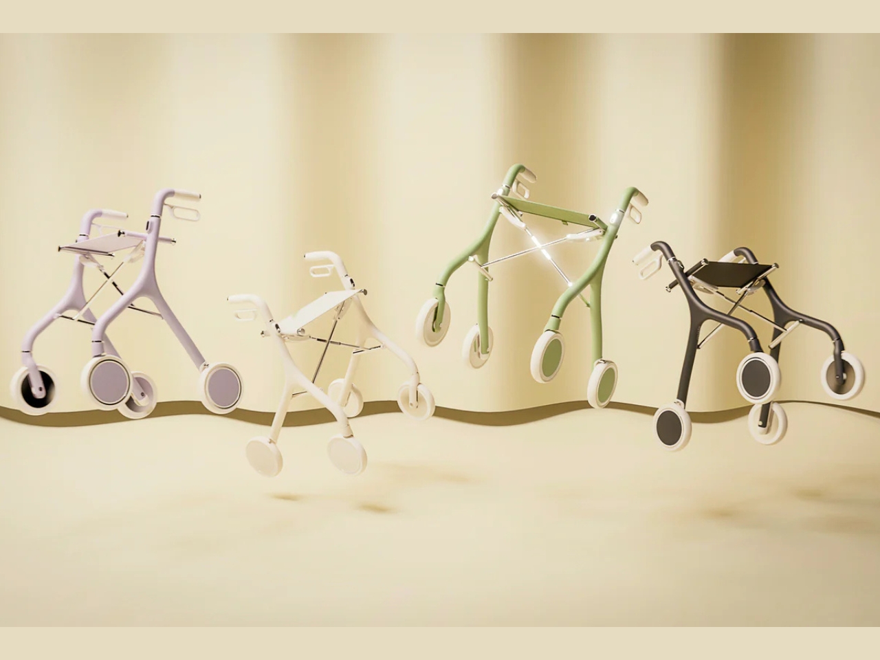 Walking aid，Zeal Lifestyle Walk，medical apparatus and instruments，Rehabilitation tools，