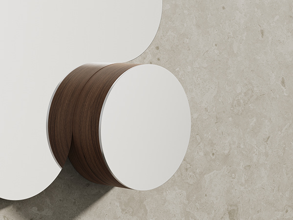 Zoom，mirror，cylindrical，Wooden base，Vertical suspension，