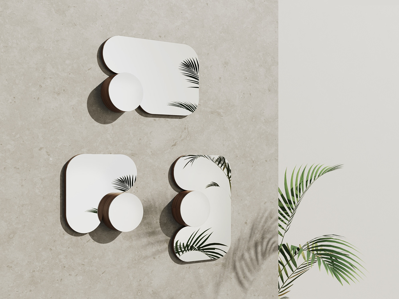 Zoom，mirror，cylindrical，Wooden base，Vertical suspension，